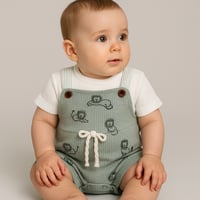 طقم بيبي أولادي بطبعة أسود الأسد – تصميم صيفي بلمس...