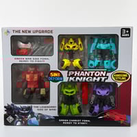 مجموعة فيجورز روبوت Phantom Knight – 5 في 1 بتحويل...