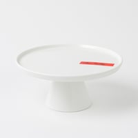 ستاند تقديم كيك سيراميك أبيض فاخر