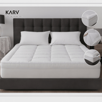 لباد مرتبة فاخر من KARVEN – مقاس 160×200 سم بارتفا...