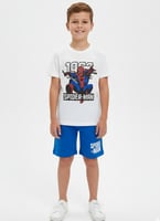 طقم أولادي صيفي مريح بطبعة كرتونية مميزة