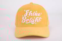 قبعة Shine Bright البرتقالية