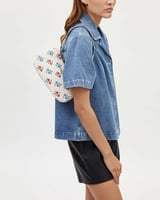 Coach terry floral bag