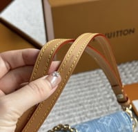 Lv denim purse