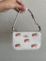 Coach strawberry mini purse
