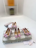 Jimmy choo crystal heels