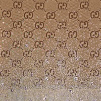 Gucci gardient crystal knit set