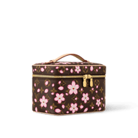 LV sakura makeup bag