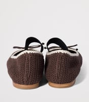 Miu miu crochet ballerina