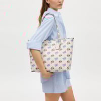 Coach city tote floral bag