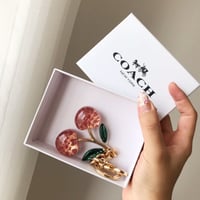 Coach cherry charm