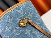 Lv tote denim bag