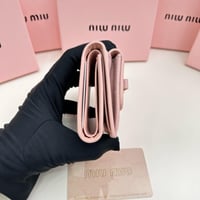 Miumiu lil bow wallet