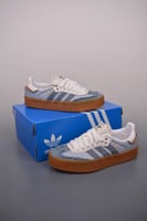 Adidas denim samba sneakers