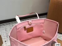 Coach pink tote