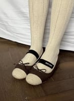 Miu miu crochet ballerina