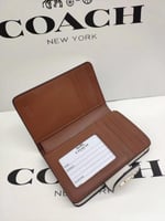 Coach printed wallet