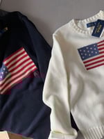 Ralph lauren flag sweater
