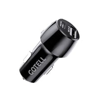 GOTELL - شاحن سيارة USB يدعم الشحن السريع + PD - ا...