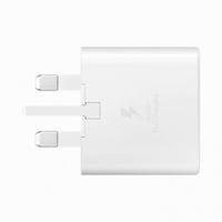 samsung - شاحن الاصلي 25 واط ابيض م EP-TA800 ماركة...