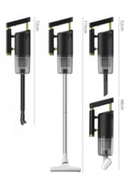 BASTEC - مكنسة ذكية لاسلكية للسيارة وللمنزل تعمل ب...