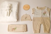 طقم مولود حديث الولاده بناتي 5 قطع