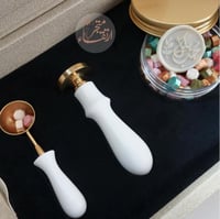 ختم شمعي بالاسم رخامي بالاسم من متجر ارتقاء