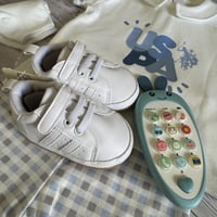 طقم ملابس U.S.POLO ASSN مقاس من 9-12 شهر