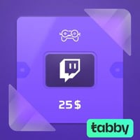 بطاقة تويتش 25$ Twitch