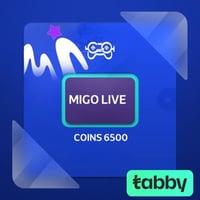ميجو لايف – 6,500 كوينز | Migo Live – 6,500 Coins