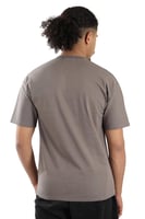 تيشرت رجالي صيفي اوفر سايز بطباعة صغيرة عصرية على...