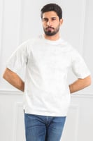 تيشرت رجالي أوفر سايز-مغسول