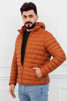 جاكيت رجالي شتوي مزود بقبعة