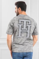 تيشرت رجالي أوفر سايز-مغسول