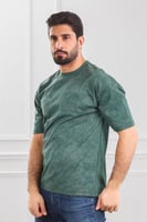 تيشرت رجالي أوفر سايز-مغسول