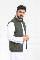 صدرية رجالي شتوي سحاب مضلعة بفرو من الداخل ضد الما...