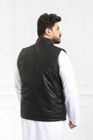 صدرية رجالي شتوي سحاب مضلعة بفرو من الداخل ضد الما...