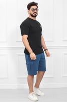 طقم رجالي اوفر سايز شورت - مجموعة رياضية رجالية أو...