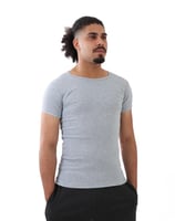 بدي رجالي - تي شيرت رجالي أسود