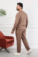 طقم رجالي شتوي مكون من سويت شيرت وبنطال