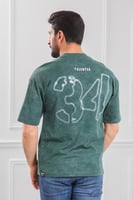 تيشرت رجالي أوفر سايز-مغسول