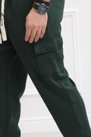 بنطلون رياضي كارجو بجيوب - بنطال رياضي كارجو