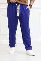 بنطلون رياضي رجالي بقصة واسعة ومستقيمة - بنطال ريا...
