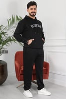 طقم رجالي كاجوال مكون من هودي وبنطال - هودي وبنطال...