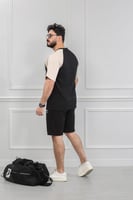 طقم رجالي اوفر سايز شورت - طقم شورت رجالي اوفر ساي...