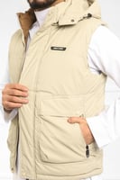 صدرية رجالي شتوي سحاب فرو من الداخل بقبعة وجيوب كب...