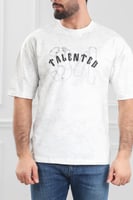 تيشرت رجالي أوفر سايز-مغسول