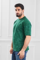 تيشرت رجالي أوفر سايز-مغسول