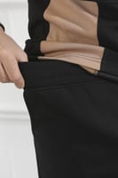 طقم رجالي صيفي كاجوال اوفر سايز بنطال طويل تيشرت ب...