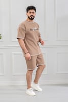 طقم رجالي اوفر سايز شورت